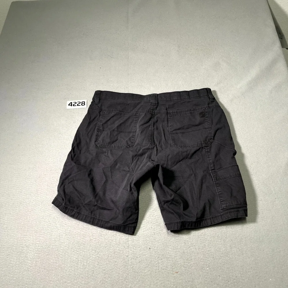 Weatherproof Vintage Cargo Shorts Mens 36 Gray Shadow Stretch Utility Outdoor‎